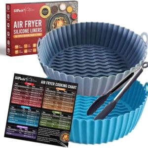 Silreck Silicone Air Fryer Liner Reusable Air Fryer Liners